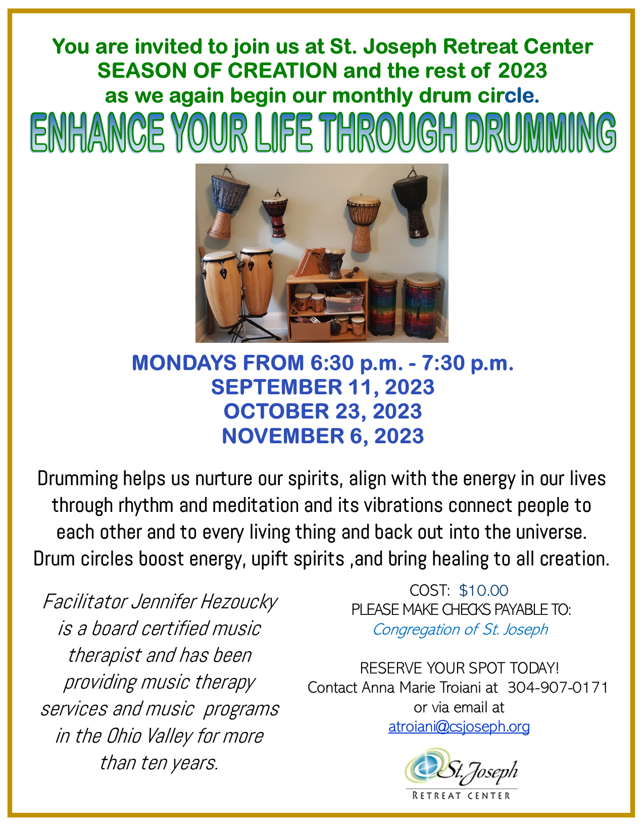 Enhance Your Life Through Drumming